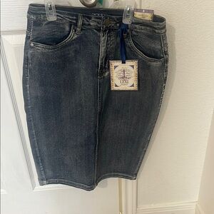Lexi Denim Pencil Skirt